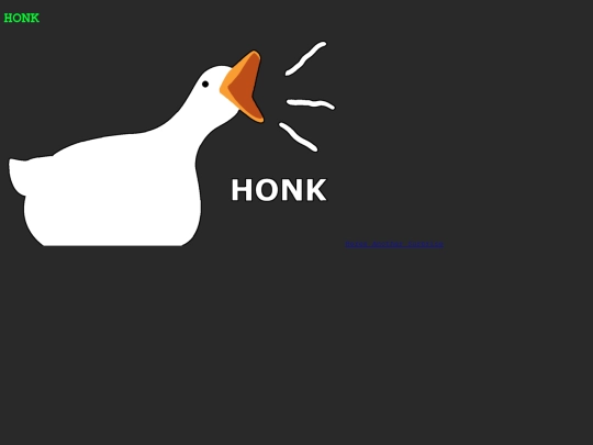 honk screenshot