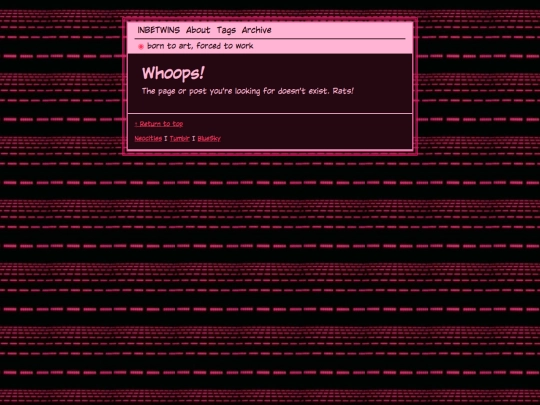 blog/not_found screenshot