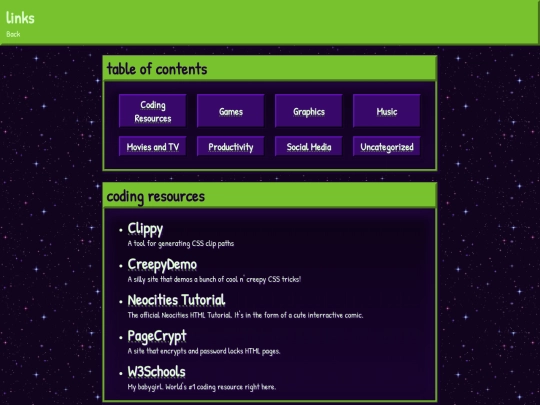 links/links screenshot
