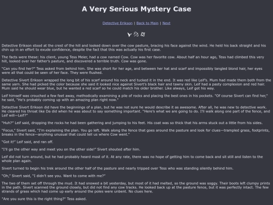 averyseriousmysterycase screenshot