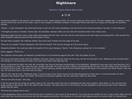 stories/nightmare screenshot
