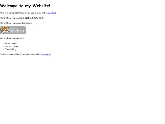defaultexample screenshot