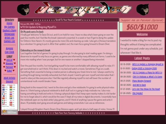 blog screenshot