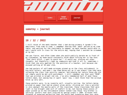 journal screenshot