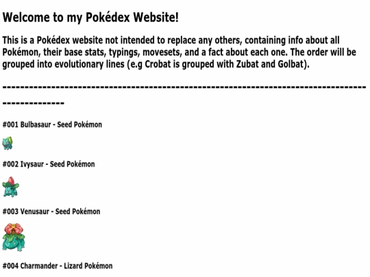 index screenshot