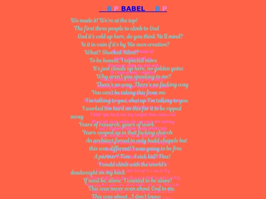 Babel_Blue screenshot