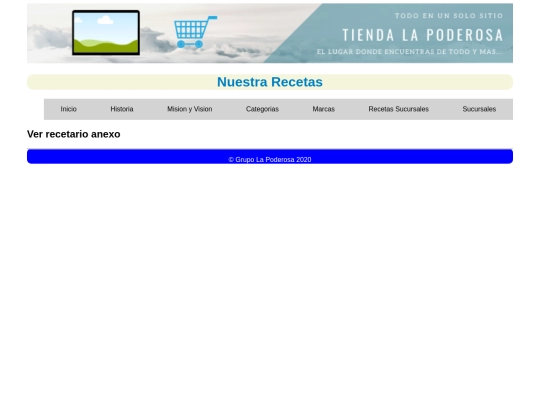 lapoderosa/recetas screenshot