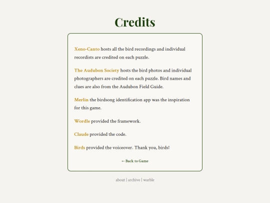 credits screenshot
