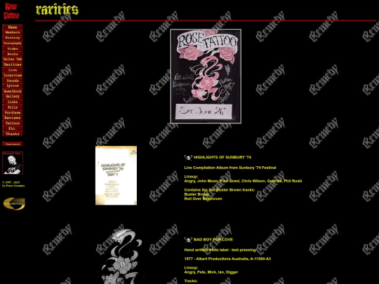 remedy/discog_misc screenshot