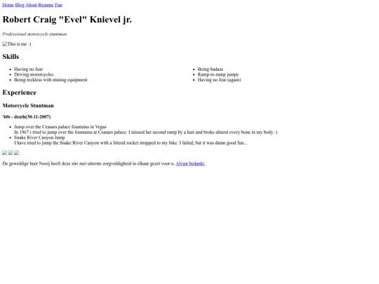 resume screenshot