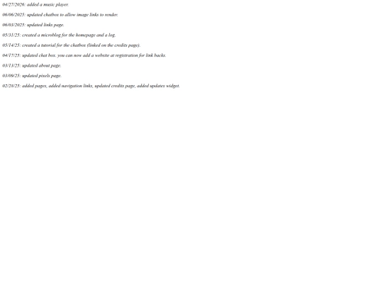 updates screenshot