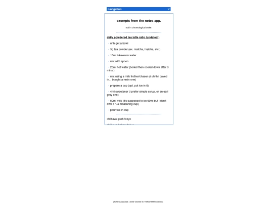words/notes screenshot
