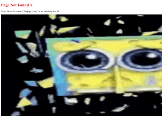 not_found screenshot