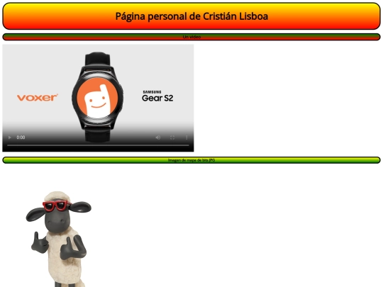 miPaginaPersonal screenshot