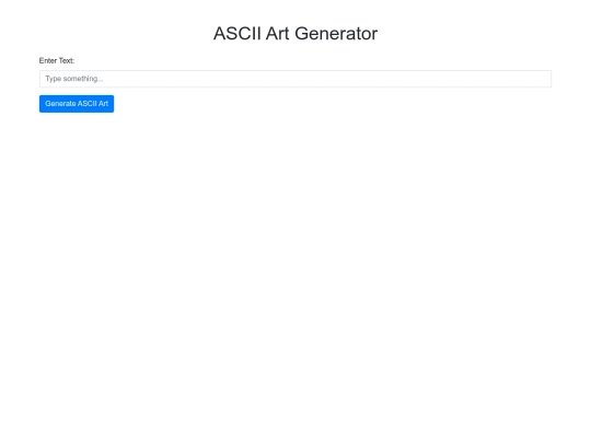 ascii screenshot