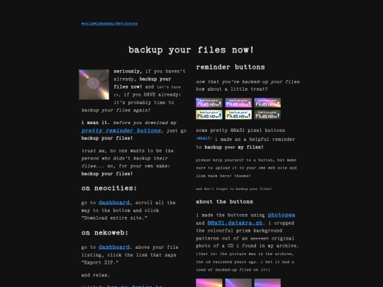 dev/notes/backup screenshot