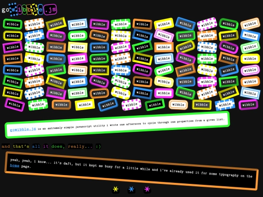 dev/sandbox/gowibble screenshot