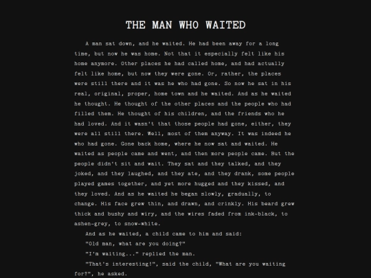 writing/the-man-who-waited screenshot