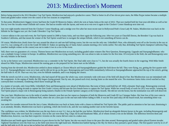 Achievements/2010s/2017BreedersCup screenshot