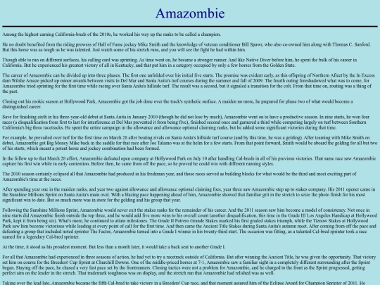Horses/A/Amazombie screenshot