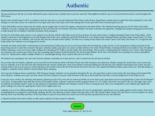 Horses/A/Authentic screenshot