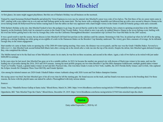 Horses/I/IntoMischief screenshot