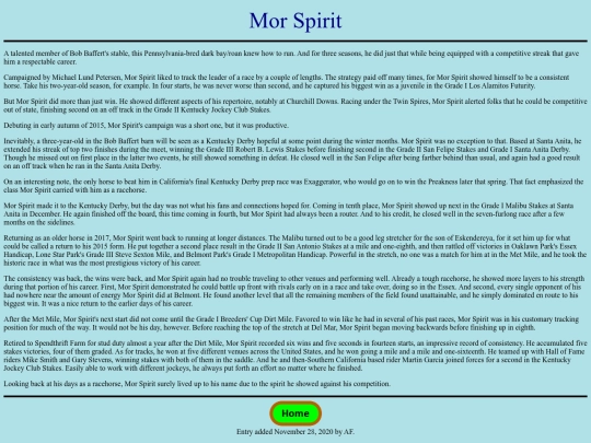 Horses/M/MorSpirit screenshot