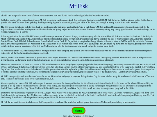 Horses/M/MrFisk screenshot