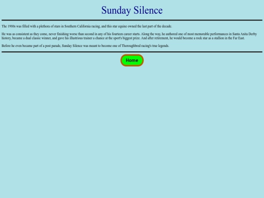 Horses/S/SundaySilence screenshot