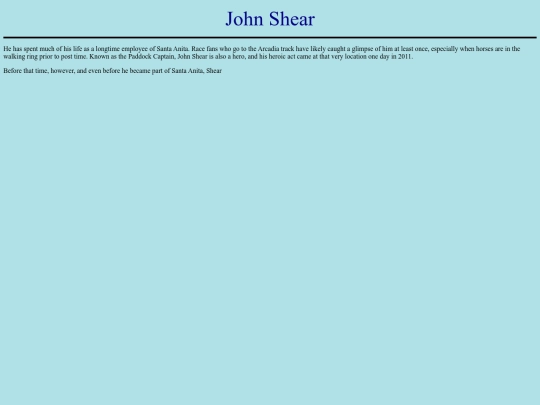 Personalities/S/JohnShear screenshot