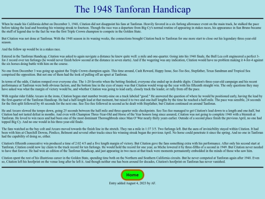 Races/1940s/1948TanforanHandicap screenshot