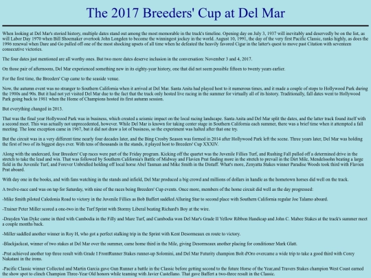 Races/2010s/2017BreedersCupDelMar screenshot