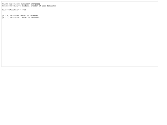 changelog screenshot