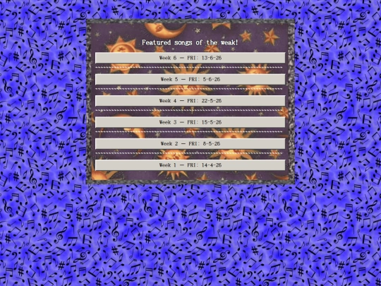Musik/week screenshot