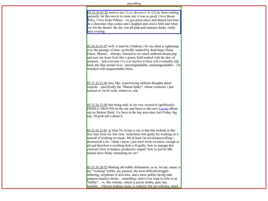 microblog screenshot