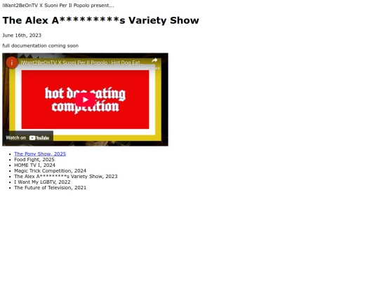 VarietyShow screenshot