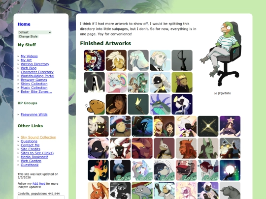 art-directory screenshot