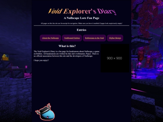 nullscape-lore-headcanons screenshot