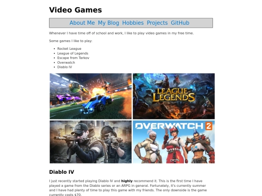 videogames screenshot