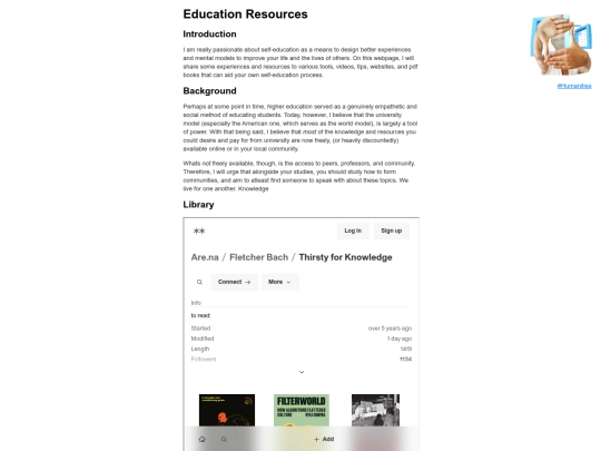 text/education screenshot