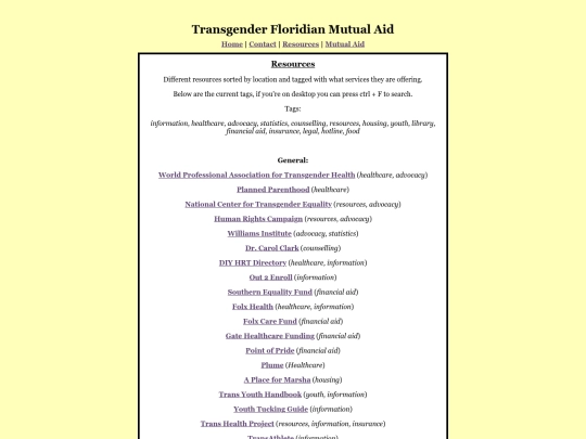 resources screenshot