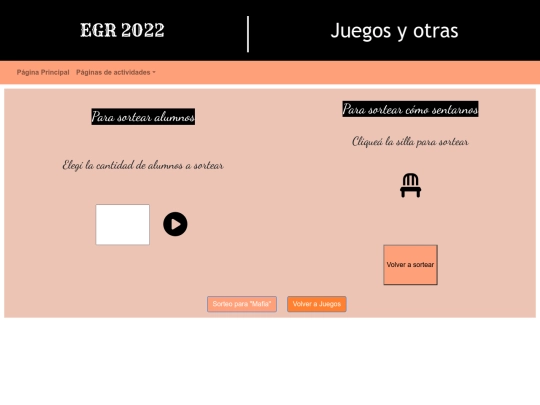 pages/sorteoAlumnos screenshot