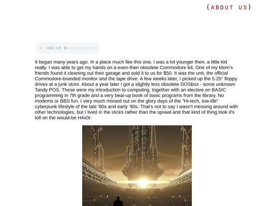aboutus screenshot