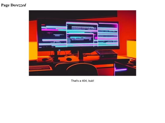 not_found screenshot