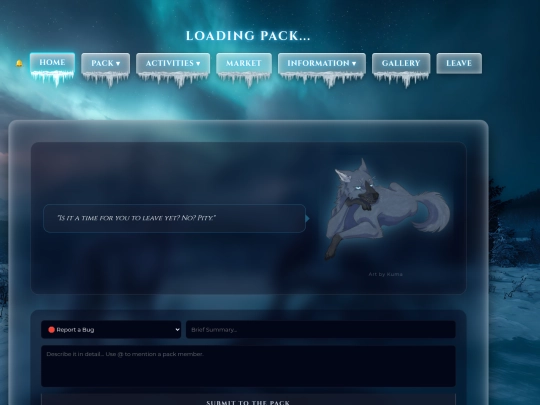 bug screenshot