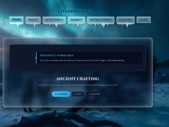 crafting screenshot