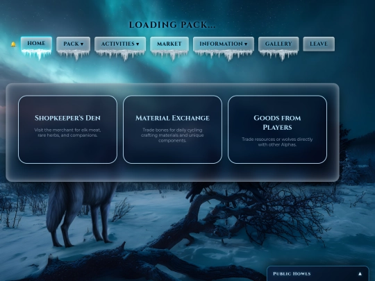 market screenshot