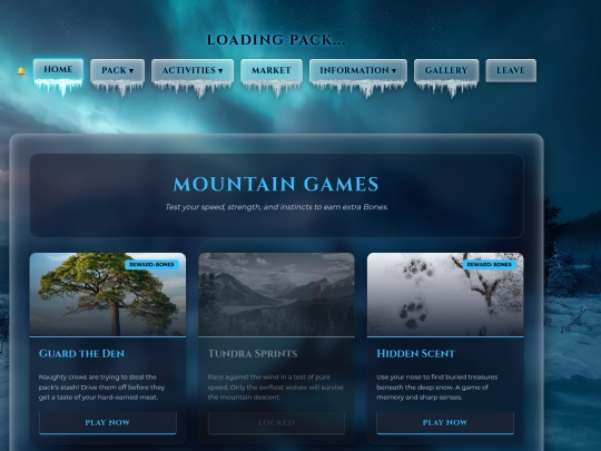 minigames screenshot