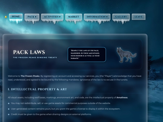 terms screenshot