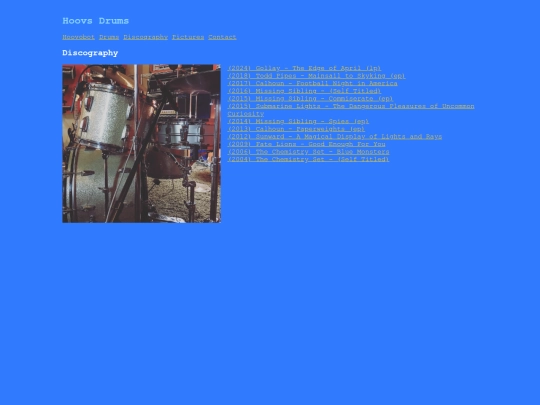 discography screenshot